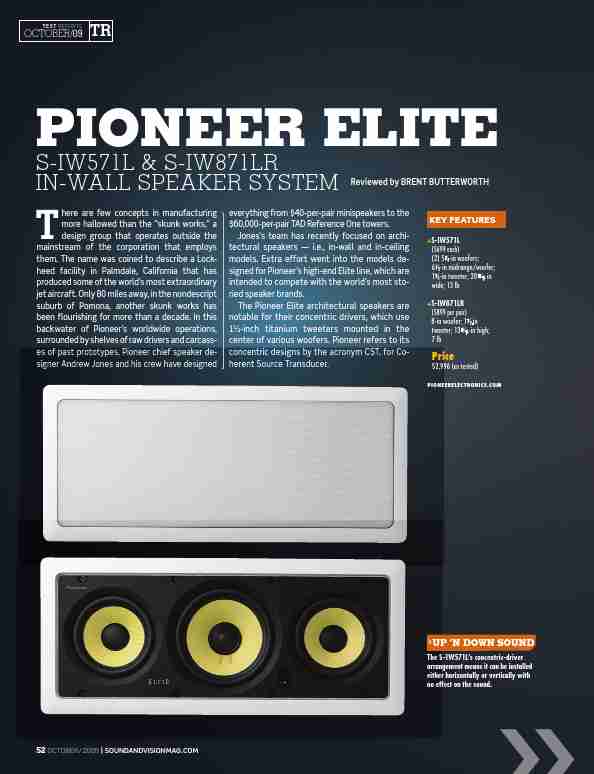 Pioneer Speaker System S-IW871LR-page_pdf